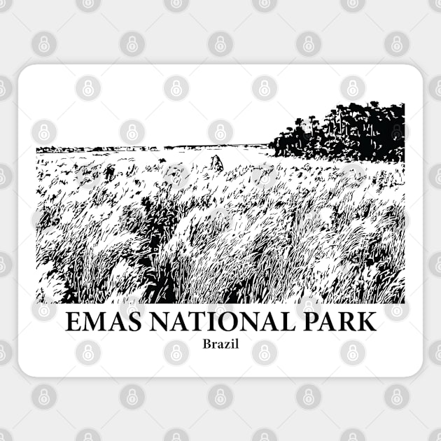 Emas National Park - Brazil Magnet by Lakeric